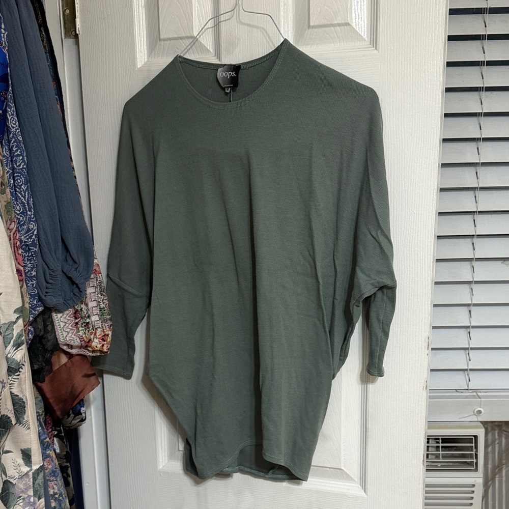 cooper & ella Forest Green Long Sleeve Men’s Tee